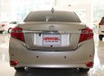 Toyota Vios 1.5E 2017 - Bán Toyota Vios E 1.5 số sàn 2017, màu vàng cát