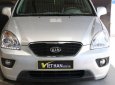 Kia Carens EX 2.0MT 2014 - Cần bán Kia Carens EX 2.0MT sản xuất 2014, màu bạc, giá chỉ 408 triệu