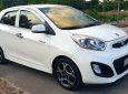 Kia Morning   2012 - Bán xe Kia Morning sản xuất năm 2012, màu trắng, xe nhập, số tự động