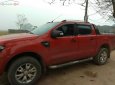 Ford Ranger Wildtrak    2014 - Bán xe Ford Ranger Wildtrak năm 2014, màu đỏ, xe nhập số tự động 