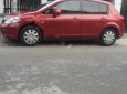 Nissan Tiida   2008 - Gia đình bán gấp Nissan Tiida đời 2008, màu đỏ, nhập khẩu nguyên chiếc, giá 370tr