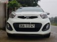 Kia Picanto 1.25 AT 2012 - Cần bán xe Kia Picanto 1.25 số tự động, đời 2012, máy xăng, màu trắng, nội thất màu ghi, dáng Hatchback