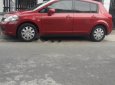 Nissan Tiida   2008 - Gia đình bán gấp Nissan Tiida đời 2008, màu đỏ, nhập khẩu nguyên chiếc, giá 370tr