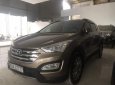 Hyundai Santa Fe 2.2  2015 - Cần bán Hyundai Santa Fe 2.2 năm 2015, màu nâu