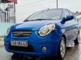 Kia Picanto 1.1 AT 2008 - Bán xe Kia Picanto 1.1 AT năm sản xuất 2008, màu xanh lam, nhập khẩu  