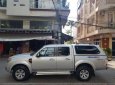 Ford Ranger XLT 2.5 2009 - Cần bán xe Ford (XLT) 4X4 MT đời 2009 diesel, màu ghi bạc, gia đình sử dụng mới 95%