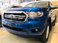 Ford Ranger XLT 2.2L 4x4 AT 2018 - Cần bán Ford Ranger XLT 2.2L 4x4 AT sản xuất 2018, màu xanh lam, xe nhập, giá 763tr