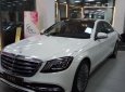 Mercedes-Benz S class S450L 2018 - Bán Mercedes S450 2018 mới nhất Hà Nội, số tự động, máy xăng, màu trắng, nội thất màu đen