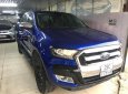 Ford Ranger  2.2L XLT 4x4 MT 2016 - Cần bán Ford Ranger 2.2L XLT 4x4 MT năm 2016, màu xanh lam, nhập khẩu giá cạnh tranh