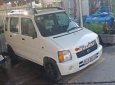 Suzuki Wagon R   2002 - Bán Suzuki Wagon R sản xuất 2002, màu trắng số sàn, 105tr