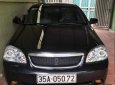 Daewoo Lacetti   2009 - Cần bán Daewoo Lacetti sản xuất năm 2009, màu đen, giá 180tr