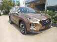 Hyundai Santa Fe 2019 - Cần bán xe Hyundai SantaFe cao cấp, máy dầu, phiên bản 2019, màu nâu hỗ trợ trả góp 80%