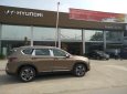 Hyundai Santa Fe 2019 - Cần bán xe Hyundai SantaFe cao cấp, máy dầu, phiên bản 2019, màu nâu hỗ trợ trả góp 80%