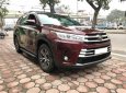 Toyota Highlander LE 2018 - Cần bán xe Toyota Highlander cũ đời 2018 màu đỏ đun, giá cực tốt. LH 093.798.2266