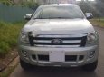 Ford Ranger  XLT   2013 - Bán Ford Ranger màu bạc, số sàn 2 cầu điện, Sx 2013