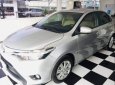 Toyota Vios   E AT 2017 - Bán xe Toyota Vios E AT đời 2017, màu bạc 