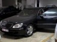 Mercedes-Benz S class  S500 2003 - Cần bán gấp xe Mercedes S500 sản xuất 2003, màu đen, nội thất còn mới