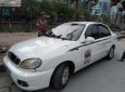 Daewoo Lanos SX 2001 - Bán Daewoo Lanos màu trắng, xe 5 chỗ, đời 2001