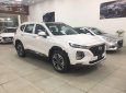 Hyundai Santa Fe 2.2L HTRAC 2019 - Bán xe Hyundai Santa Fe 2.2L HTRAC đời 2019, màu trắng