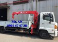 Hino FC 2019 - LH: 0901 47 47 38 - Xe tải cẩu Hino 5 tấn, thùng 6.1m, cẩu Unic mới 100%