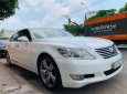 Lexus LS 2010 - Bán xe Lexus LS460L sản xuất 2010 màu trắng, 5 ghế có matxa, rada, nâng hạ gầm