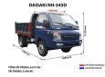 Fuso 2019 - Xe Ben TMT Daisaki 3T45