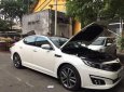 Kia Optima    K5  2015 - Chính chủ bán lại xe Kia Optima K5 sản xuất 2015, màu trắng, xe nhập