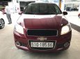 Chevrolet Aveo LT 1.4MT 2018 - Bán Chevrolet Aveo LT 1.4MT màu đỏ, số sàn, sản xuất 2018, biển Sài Gòn