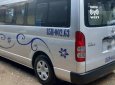 Toyota Hiace 2015 - Bán xe Toyota Hiace năm 2015, máy dầu 16 chỗ màu bạc, nhập khẩu nguyên chiếc