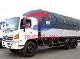 Hino 500 Series FL 2019 - Xe mui bạt 3 chân bửng nhôm Nhật 14 tấn rưỡi | Hino 500 series FL Euro4, kèm khuyến mãi phụ kiện