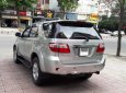 Toyota Fortuner    2009 - Cần bán lại xe Toyota Fortuner đời 2009, màu bạc, 01 chủ, bảo dưỡng tốt
