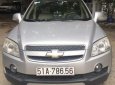 Chevrolet Captiva   LT   2008 - Bán Chevrolet Captiva LT năm 2008, màu bạc, số sàn 