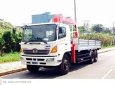 Hino FL 2017 - Xe tải Hino FL8JTSA 13.8 tấn gắn cẩu Unic 5 tấn URV553