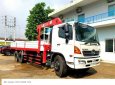 Hino FL 2017 - Xe tải Hino FL8JTSA 13.8 tấn gắn cẩu Unic 5 tấn URV553