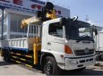 Hino FL   2017 - Xe tải Hino 10.8 tấn FL8JTSL, gắn cẩu Soosan 7 tấn SCS746L