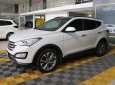 Hyundai Santa Fe 2.4AT 4WD 2015 - Bán xe Hyundai Santa Fe 2.4AT 4WD năm sản xuất 2015, màu trắng, giá chỉ 846 triệu