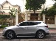 Hyundai Santa Fe 2.2 4WD 2017 - Cần bán xe Hyundai Santa Fe 2.2 4WD 2017, màu bạc chính chủ