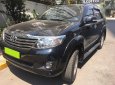 Toyota Fortuner v 2013 - Cần bán gấp Toyota Fortuner v đời 2013, màu đen, số tự động 