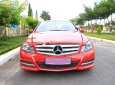 Mercedes-Benz C class C200 2011 - Bán Mercedes C200 sản xuất năm 2011, màu đỏ xe gia đình, giá chỉ 596 triệu