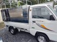 Thaco TOWNER 800 2019 - Bán xe tải nhẹ máy xăng Towner 800 mui bạt 1, inox 430, màu trắng