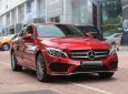 Mercedes-Benz C class C300 AMG 2018 - Cần bán gấp Mercedes-Benz C300 AMG SX 2018, màu đỏ, xe gia đình. Giá 1 tỷ 760 triệu đồng