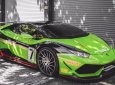 Lamborghini Huracan 2014 - Bán Lamborghini Huracan đời 2014, màu xanh lục nhập khẩu nguyên chiếc, giá tốt 12 tỷ 700 triệu đồng