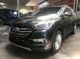 Hyundai Santa Fe 2.4 2017 - Cần bán Hyundai Santa Fe 2.4 đời 2017, màu đen