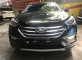 Hyundai Santa Fe 2.4 2017 - Cần bán Hyundai Santa Fe 2.4 đời 2017, màu đen