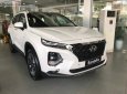 Hyundai Santa Fe 2.2L HTRAC 2019 - Cần bán xe Hyundai Santa Fe 2.2L HTRAC năm sản xuất 2019, màu trắng