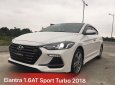 Hyundai Elantra Sport 1.6 Tubor 2018 - Bán xe Hyundai Elantra Sport 1.6 tubor 2018, màu trắng