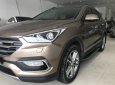 Hyundai Santa Fe 2017 - Cần bán xe Hyundai Santa Fe năm 2017, màu nâu xe gia đình 