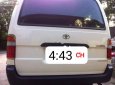 Toyota Hiace 2.0 2001 - Cần bán Toyota Hiace 2.0 đời 2001, màu trắng, giá tốt