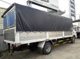 Howo La Dalat 2017 - Bán xe tải 8 tấn thùng dài 6m3, màu trắng, máy Hyundai ga cơ