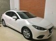 Mazda 3   2015 - Chính chủ bán xe Mazda 3 đời 2015, màu trắng, sơn còn zin 99%